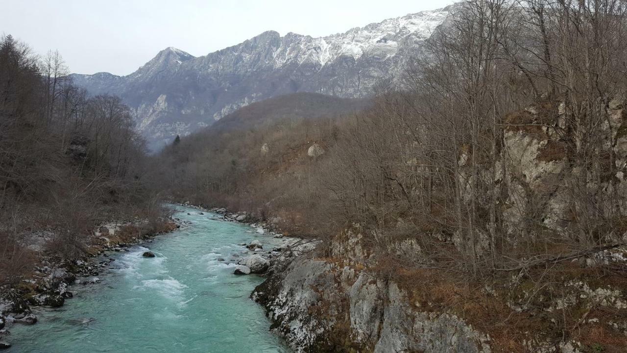 Pocitniska Hisa Pologar Guest House Tolmin Exterior foto